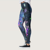 Mikitiez aquarius galaxie Sommerleuchte Leggings (Links)