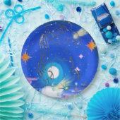 Mikitiez aquarius galaxie Sommerleuchte Pappteller (Party)