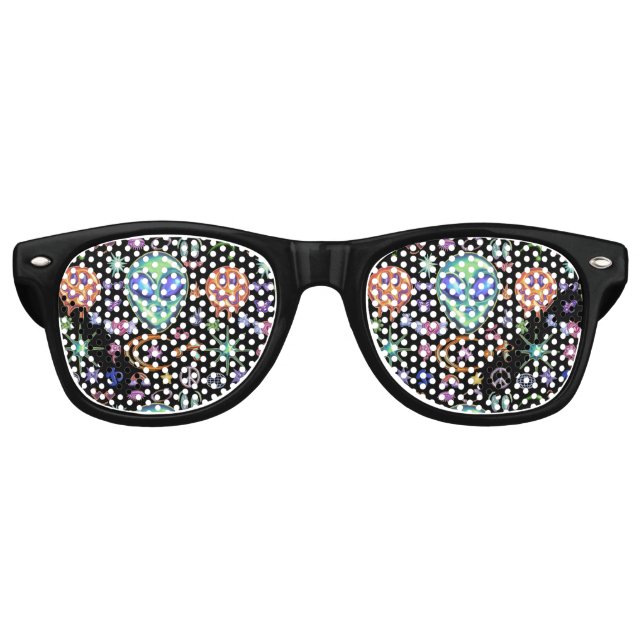 Mikitiez aquarius galaxie Sommerleuchte Partybrille (Vorderseite)