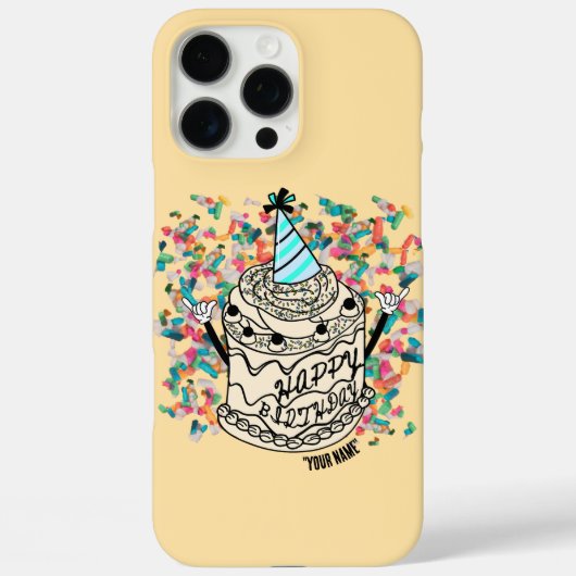 Mikitiez Birthdaymemes Party cheerycreamy sprinkle Case-Mate iPhone Hülle (Rückseite)