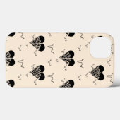 Mikitiez Blackheart-Kekse Case-Mate iPhone Hülle (Rückseite (Horizontal))
