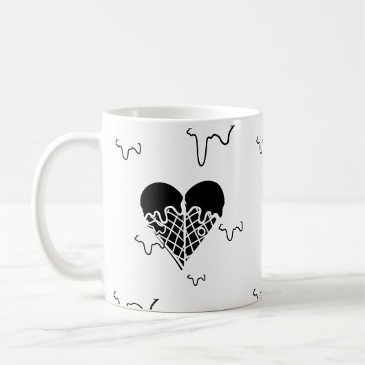 Mikitiez Blackheart-Kekse Kaffeetasse (Links)