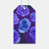 Mikitiez blaue Rose Blume Valentinstag Fantasy Roc Geschenkanhänger (Rückseite)