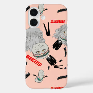 Mikitiez blonde hairbun pinky blur Anzug Krawatte iPhone 16 Hülle