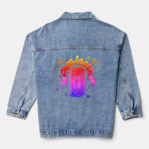 Mikitiez capricorn devil rockstar Saturn Jeansjacke