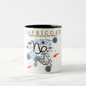 Mikitiez capricorn froh neues Jahr Sättigung Astro Zweifarbige Tasse (Mittel)