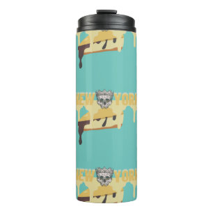 Mikitiez cheesecake Blauberykäse Newyork Thermosbecher