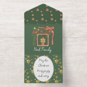 Mikitiez Christmasnoel angle gift star All-in-One-Einladung (Innenseite)