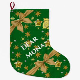 Mikitiez Christmasnoel angle gift star Großer Weihnachtsstrumpf