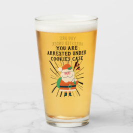 Mikitiez Cookies santaclaus Weihnachten Neujahr Glas