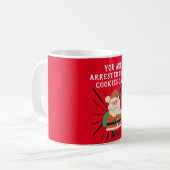 Mikitiez Cookies santaclaus Weihnachten Neujahr Kaffeetasse (Vorderseite Links)