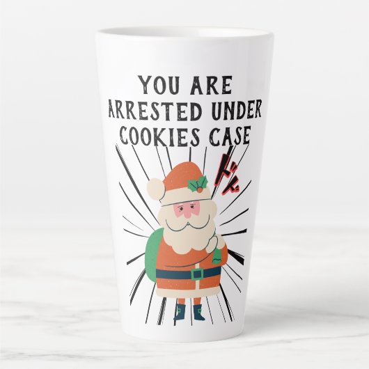 Mikitiez Cookies santaclaus Weihnachten Neujahr Milchtasse (Vorderseite)