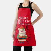 Mikitiez Cookies santaclaus Weihnachten Neujahr Schürze (InSitu)