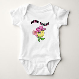 Mikitiez Cowboy Bridesquad June Braut Baby Strampler