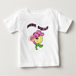 Mikitiez Cowboy Bridesquad June Braut Baby T-shirt