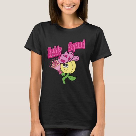 Mikitiez Cowboy Bridesquad June Braut T-Shirt (Vorderseite)