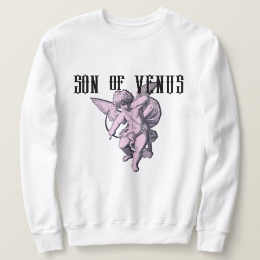 Mikitiez cupid valentine Winkel Regenbogen Liebe v Sweatshirt (Design vorne)