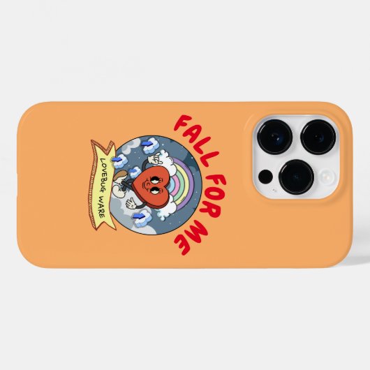 Mikitiez Custom Valentine lustige Lovebug Software Case-Mate iPhone Hülle (Rückseite (Horizontal))