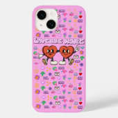 Mikitiez Custom Valentine lustige Lovebug Software Case-Mate iPhone Hülle (Rückseite)