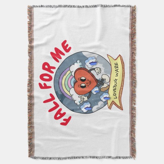 Mikitiez Custom Valentine lustige Lovebug Software Decke (Vorderseite Vertikal)