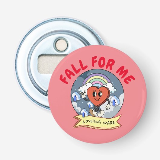 Mikitiez Custom Valentine lustige Lovebug Software Flaschenöffner (Vorderseite)