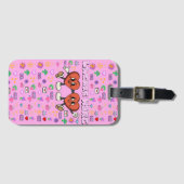 Mikitiez Custom Valentine lustige Lovebug Software Gepäckanhänger (Vorderseite (Horizontal))