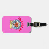 Mikitiez Custom Valentine lustige Lovebug Software Gepäckanhänger (Vorderseite horizontal)