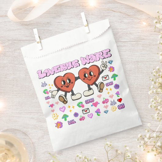Mikitiez Custom Valentine lustige Lovebug Software Geschenktütchen (Ausgeschnitten)