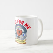 Mikitiez Custom Valentine lustige Lovebug Software Kaffeetasse (VorderseiteRechts)
