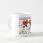 Mikitiez Custom Valentine lustige Lovebug Software Kaffeetasse (Vorderseite Links)