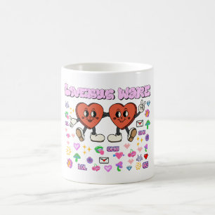 Mikitiez Custom Valentine lustige Lovebug Software Kaffeetasse