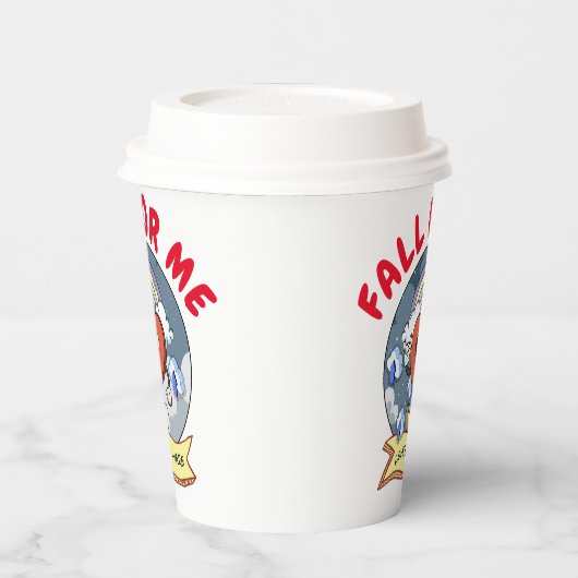 Mikitiez Custom Valentine lustige Lovebug Software Pappbecher (Links)