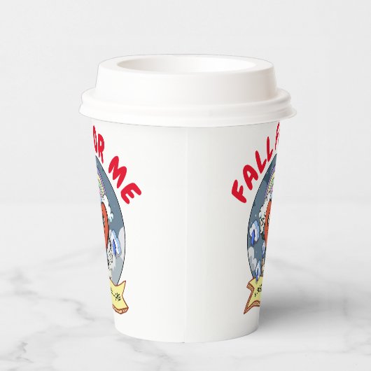 Mikitiez Custom Valentine lustige Lovebug Software Pappbecher (Rechts)