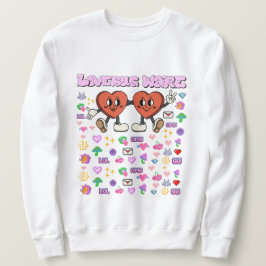 Mikitiez Custom Valentine lustige Lovebug Software Sweatshirt