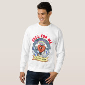 Mikitiez Custom Valentine lustige Lovebug Software Sweatshirt (Vorne ganz)