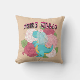 Mikitiez Dinosaurier Braut Hochzeitskommando Kissen