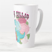 Mikitiez Dinosaurier Braut Hochzeitskommando Milchtasse (Rechte Ecke)