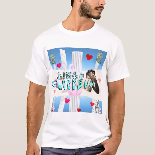 Mikitiez Disco Sommerfilm greek Gott Pop T-Shirt (Vorderseite)