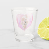 Mikitiez dreamer Schädel Tätowierung Regenbogenstr Schnapsglas (Rückseite)