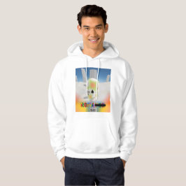 Mikitiez dreamer Schädel tatto Regenbogen Rose Str Hoodie