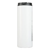 Mikitiez dreamer Schädel Tatto Regenbogen Rosen Ge Thermosbecher (Rückseite)