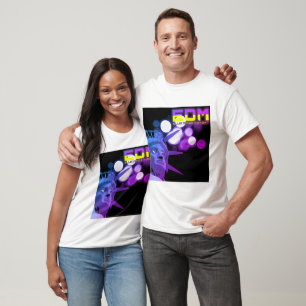 Mikitiez EDM-Musik: ellis disco usa liberty T-Shirt