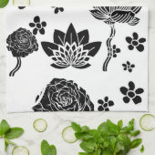 Mikitiez Erdday Natur Selflove Rose Blume Geschirrtuch (Gefaltet)