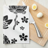 Mikitiez Erdday Natur Selflove Rose Blume Geschirrtuch (Viertel Falte)