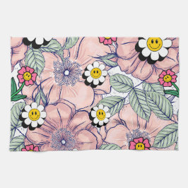 Mikitiez Erdday Natur Selflove Rose Blume Geschirrtuch