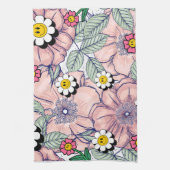 Mikitiez Erdday Natur Selflove Rose Blume Geschirrtuch (Vertikal)