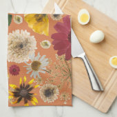 Mikitiez Erdday Natur Selflove Rose Blume Geschirrtuch (Viertel Falte)