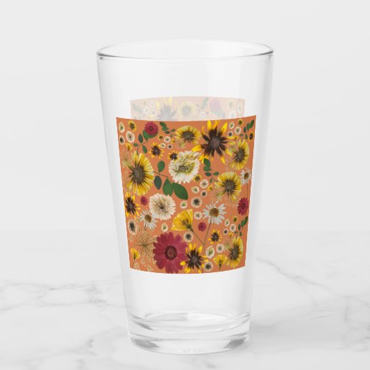 Mikitiez Erdday Natur Selflove Rose Blume Glas (Vorderseite)