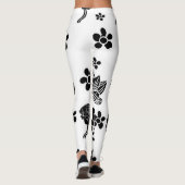 Mikitiez Erdday Natur Selflove Rose Blume Leggings (Rückseite)