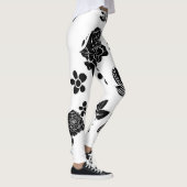 Mikitiez Erdday Natur Selflove Rose Blume Leggings (Rechts)